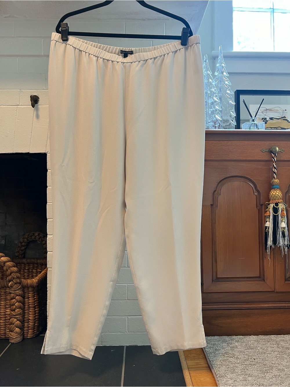 Eileen Fisher Silk Crepe Pants